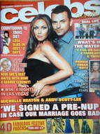 Celebs magazine - Michelle Heaton & Andy Scott-Lee cover (26 November 2006)