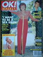 <!--1996-09-22-->OK! magazine - Cilla Black cover (22 September 1996 - Issu