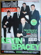 <!--2004-09-01-->Time Out magazine - Kevin Spacey cover (1-8 September 2004