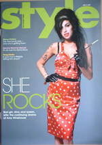 <!--2007-06-17-->Style magazine - Amy Winehouse cover (17 June 2007)