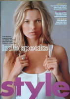 Style magazine - Kate Moss cover (1 April 2007)