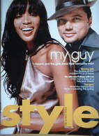 Style magazine - Naomi Campbell & Gerry DeVeaux cover (5 March 2006)
