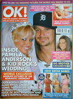 OK! magazine - Pamela Anderson & Kid Rock wedding cover (15 August 2006 - Issue 533)