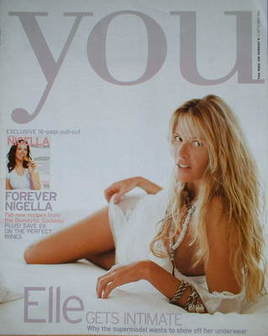 <!--2002-09-15-->You magazine - Elle MacPherson cover (15 September 2002)