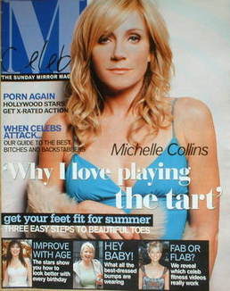 <!--2004-05-09-->Celebs magazine - Michelle Collins cover (9 May 2004)