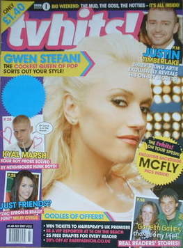 TV Hits magazine - July 2007 - Gwen Stefani cover