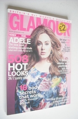 <!--2011-07-->Glamour magazine - Adele cover (July 2011)