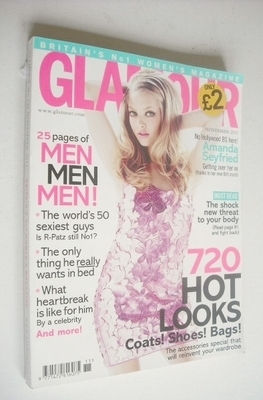 <!--2011-11-->Glamour magazine - Amanda Seyfried cover (November 2011)