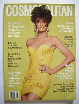 <!--1990-08-->USA Cosmopolitan magazine (August 1990 - Linda Evangelista co