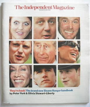 The Independent magazine - The Return Of The Sloane Ranger cover (6 October 2007)