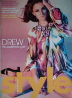 Style magazine - Drew Barrymore cover (18 December 2005)