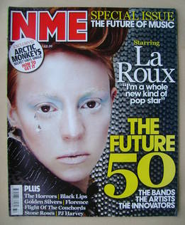 NME magazine - La Roux cover (8 August 2009)