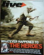 Live magazine - Whatever Happened To The Heroes cover (3 December 2006)