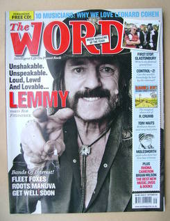 <!--2008-09-->The Word magazine - Lemmy cover (September 2008)