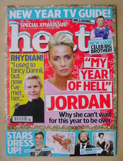 Heat magazine - Jordan cover (21 December 2007)
