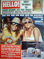 <!--1988-09-03-->Hello! magazine - Jon Bon Jovi and Samantha Fox cover (3 S