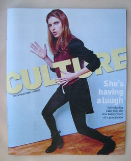 <!--2013-08-25-->Culture magazine - Lake Bell cover (25 August 2013)