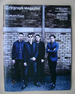 Telegraph magazine - Arctic Monkeys cover (7 September 2013)