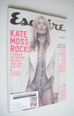 Esquire magazine - Kate Moss cover (September 2013)
