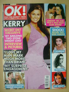 <!--2006-03-14-->OK! magazine - Kerry Katona cover (14 March 2006 - Issue 5