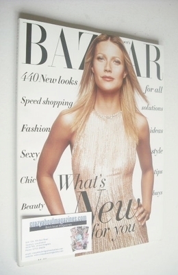 Harper's Bazaar magazine - November 2001 - Gwyneth Paltrow cover