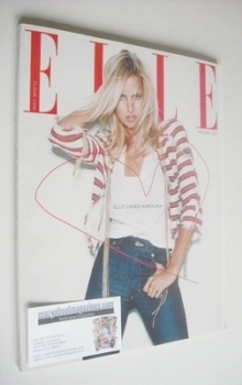 British Elle magazine - February 2008 - Karolina Kurkova cover (Subscriber's Issue)