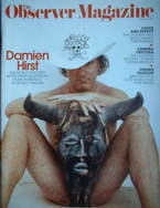 The Observer magazine - Damien Hirst cover (19 February 2006)