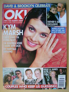 OK! magazine - Kym Marsh cover (12 June 2002 - Issue 319)
