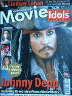 Movie Idols poster magazine - Johnny Depp cover (July 2006)