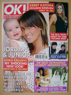 OK! magazine - Jordan and Junior cover (7 March 2006 - Issue 510)
