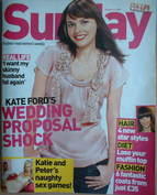 Sunday magazine - 14 October 2007 - Kate Ford cover
