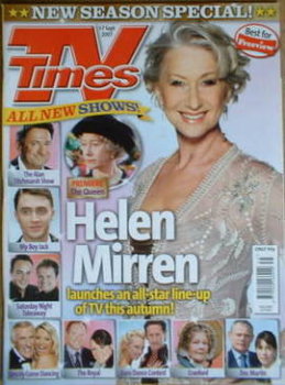 TV Times magazine - Helen Mirren cover (1-7 September 2007)