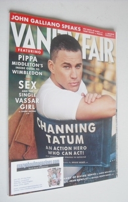 Vanity Fair magazine - Channing Tatum cover (July 2013)