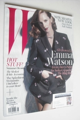W magazine - June/July 2013 - Emma Watson cover