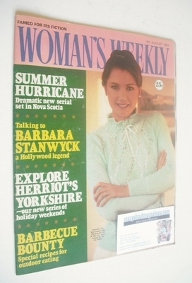 <!--1983-08-06-->Woman's Weekly magazine (6 August 1983 - British Edition)