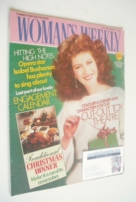 Woman's Weekly magazine (14 December 1985 - British Edition)