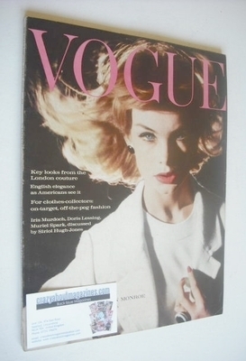 British Vogue magazine - 15 September 1962 (Vintage Issue)