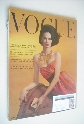 British Vogue magazine - 15 March 1962 (Vintage Issue)