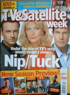 TV&Satellite Week magazine - Julian McMahon, Joely Richardson, Sean McNamar