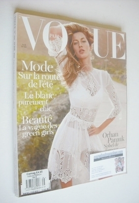 French Paris Vogue magazine - April 2011 - Gisele Bundchen cover