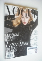 <!--2009-02-->French Paris Vogue magazine - February 2009 - Lara Stone cover