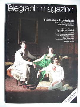 Telegraph magazine - Matthew Goode, Hayley Atwell and Ben Whishaw cover (13 September 2008)