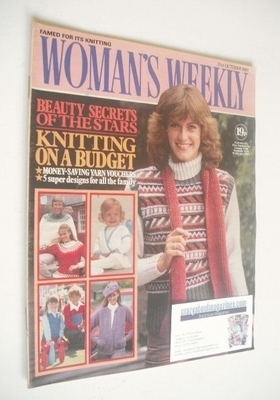 Woman's Weekly magazine (31 October 1981 - British Edition)