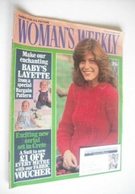 <!--1981-10-17-->Woman's Weekly magazine (17 October 1981 - British Edition