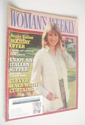 Woman's Weekly magazine (10 October 1981 - British Edition)