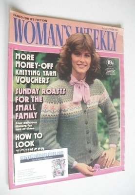Woman's Weekly magazine (3 October 1981 - British Edition)