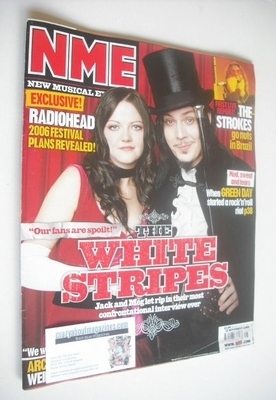NME magazine - The White Stripes cover (12 November 2005)