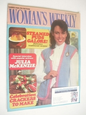Woman's Weekly magazine (21 November 1981 - British Edition)