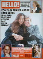 Hello! magazine - Koo Stark cover (7 December 1996 - Issue 436)