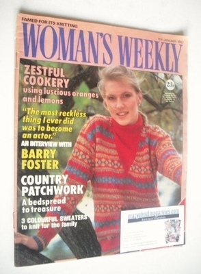 Woman's Weekly magazine (15 January 1983 - British Edition)
